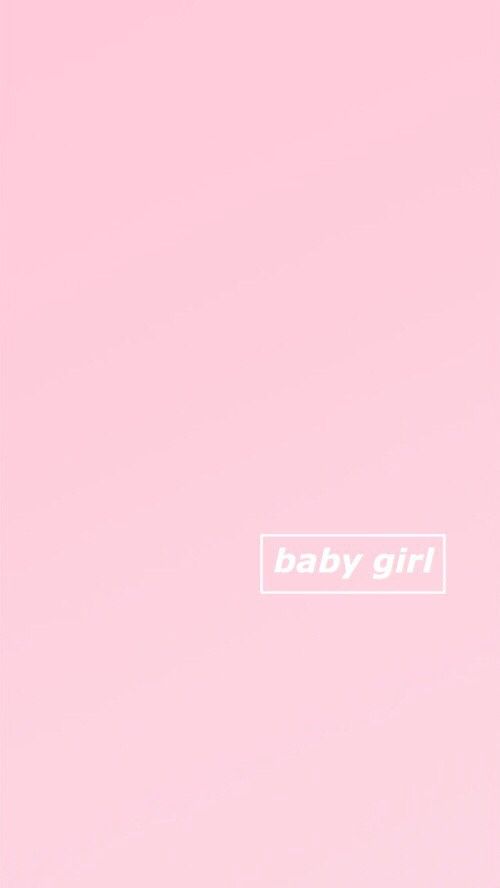Light Pink Baby Girl Wallpaper