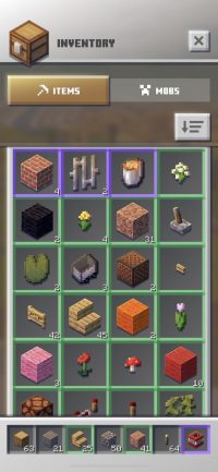 Minecraft Inventory Wallpaper