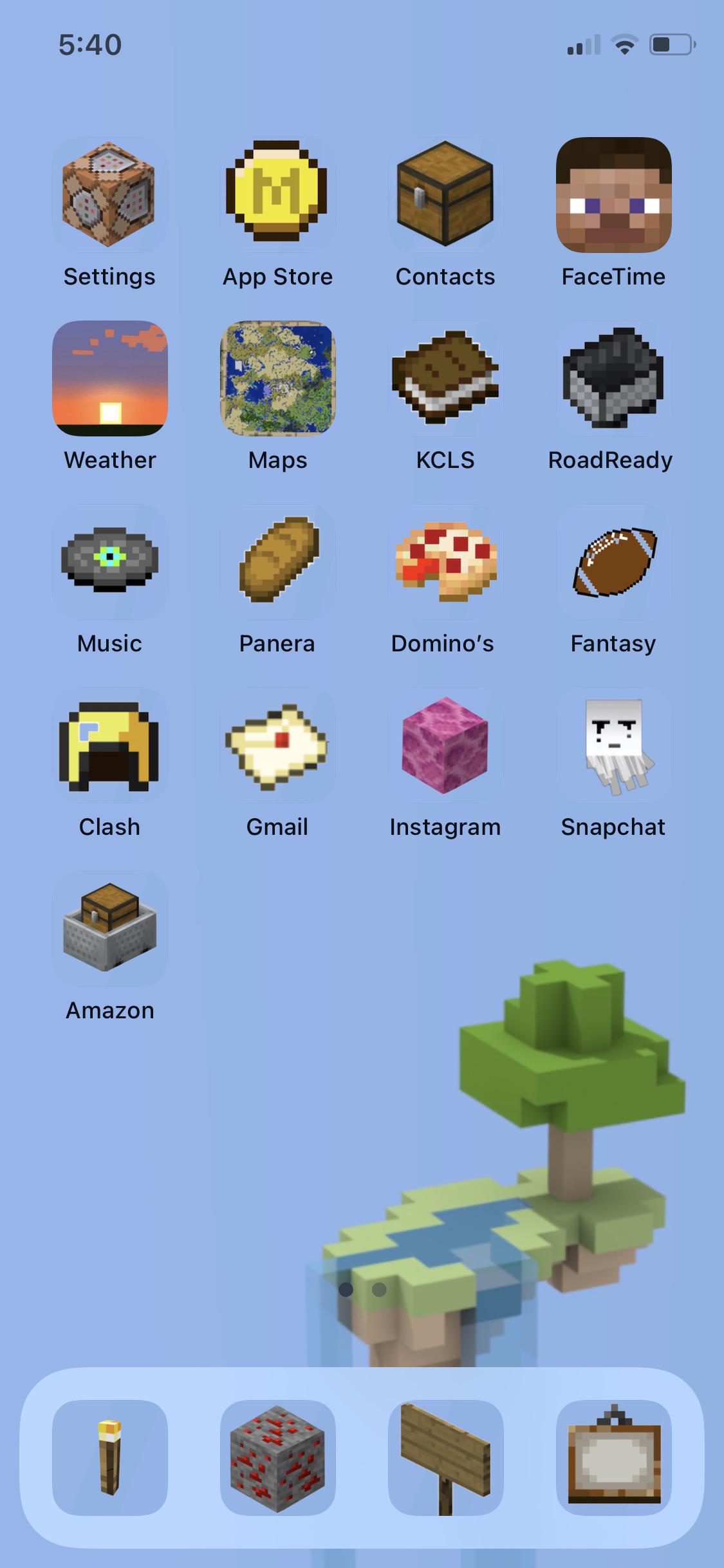 Get 32 Minecraft Inventory Phone Wallpaper Ios 14