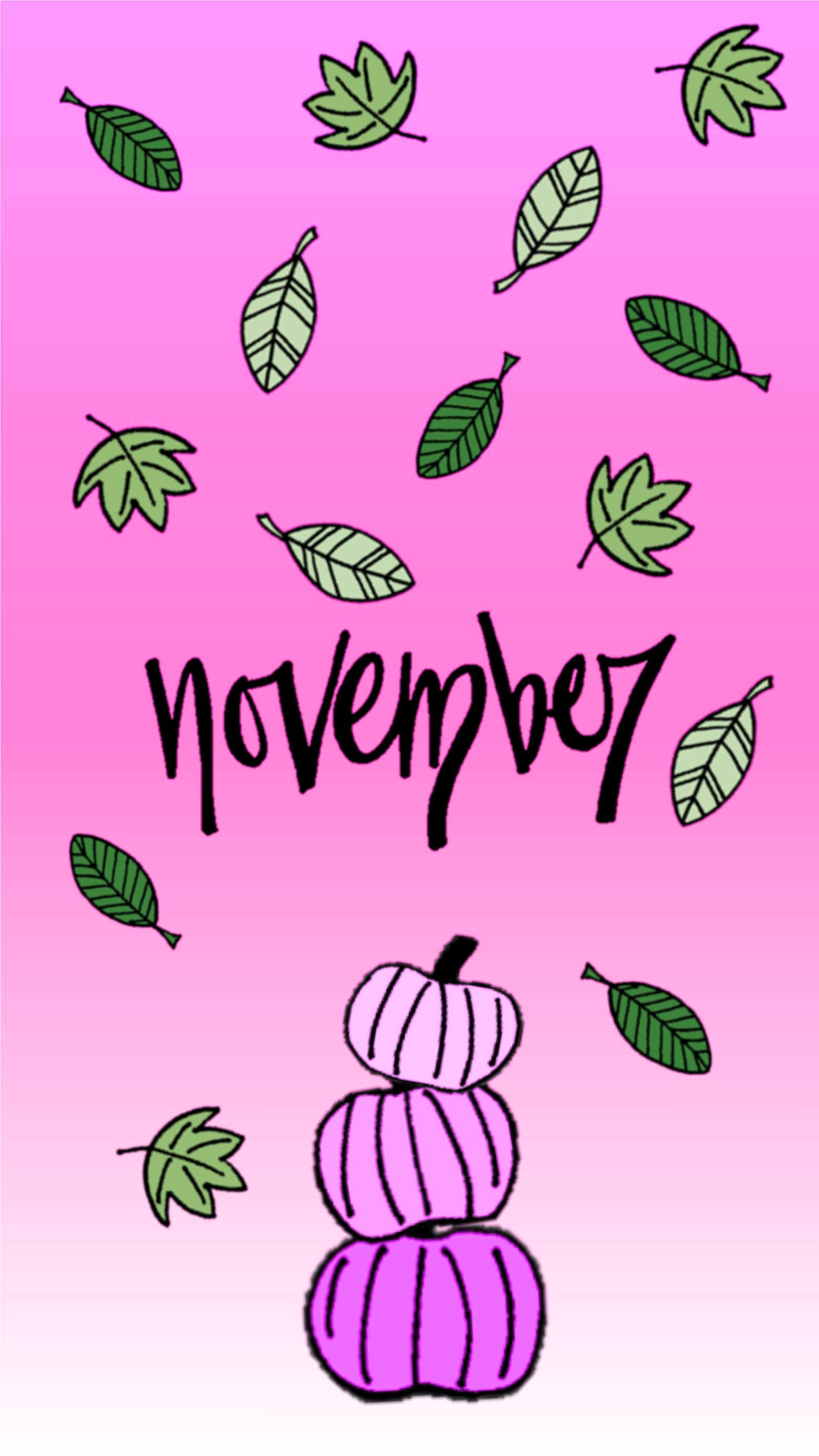 November iPhone Wallpaper