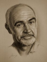 Sean Connery Wallpaper Paint