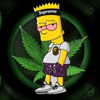 Stoner Bart Simpson Wallpaper