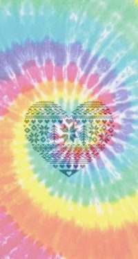 Tie Dye Love Wallpaper