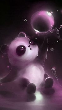 Aesthetic Panda Wallpaper