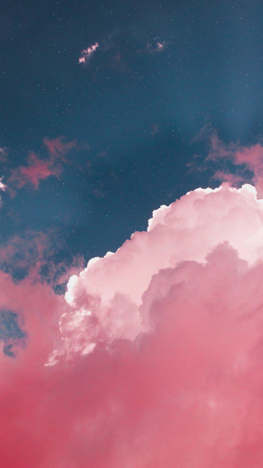 Aesthetic Pink Cloud Wallpaper