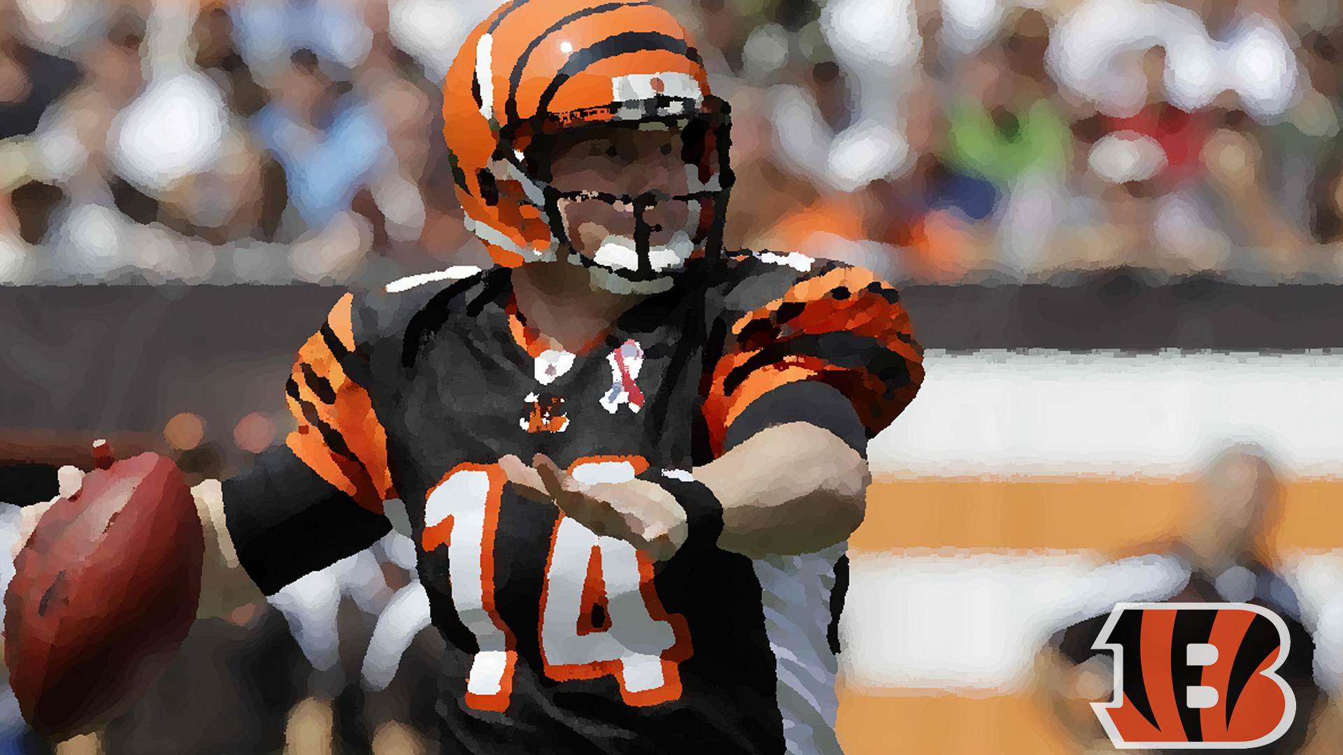 Andy Dalton Blurry Wallpaper - KoLPaPer - Awesome Free HD Wallpapers