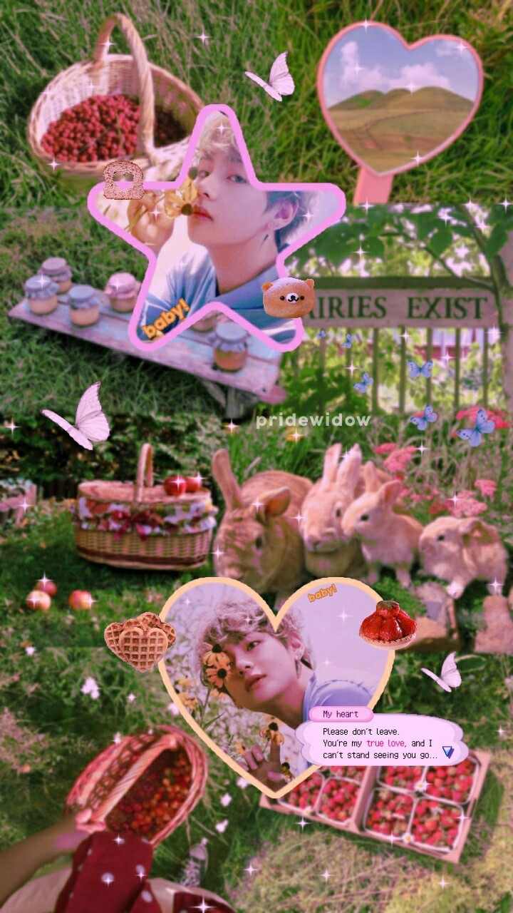 BTS Cottagecore Wallpaper 1 BTS Cottagecore Wallpaper 2