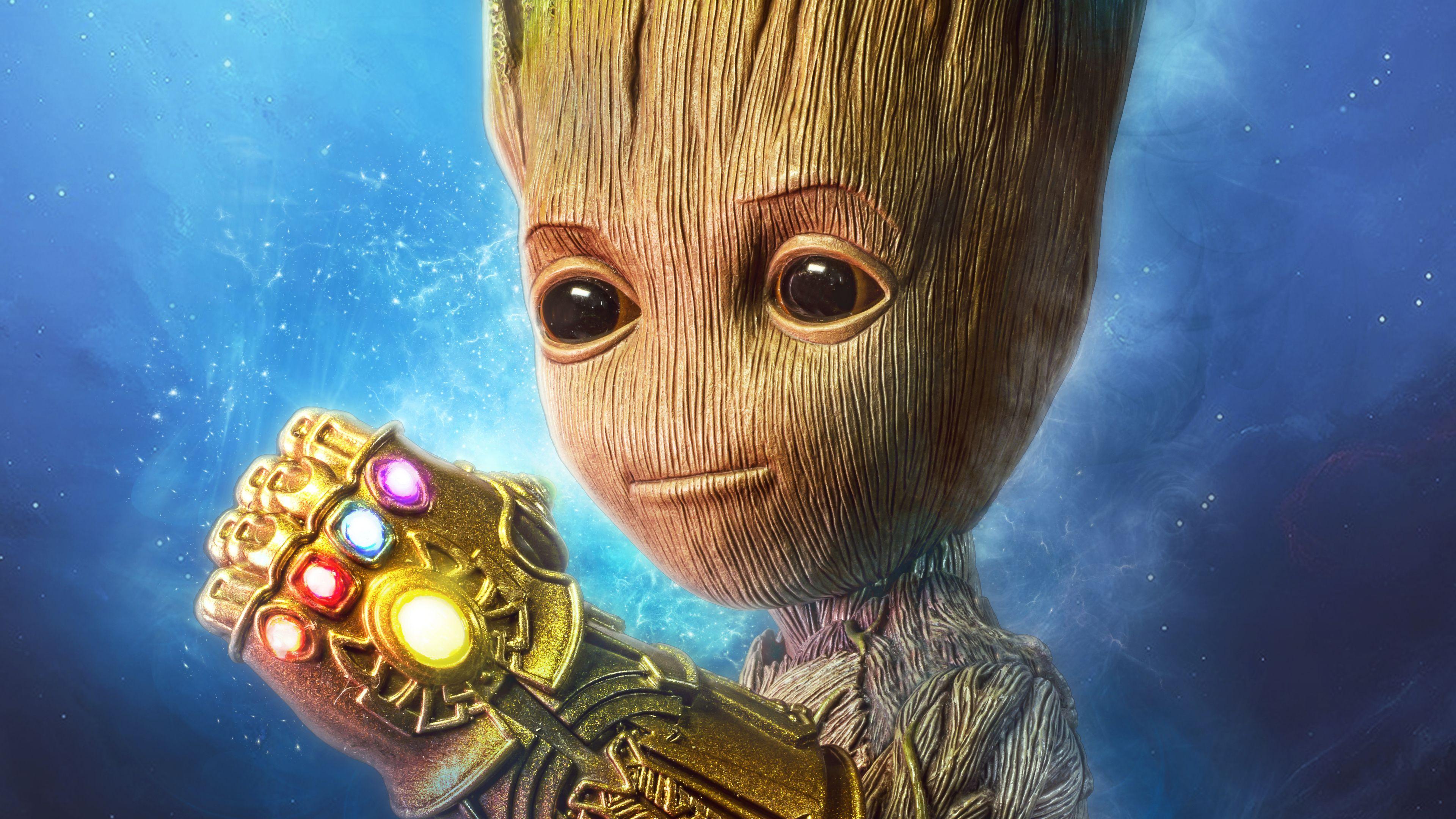 Baby Groot 4K Wallpaper 1 Baby Groot 4K Wallpaper