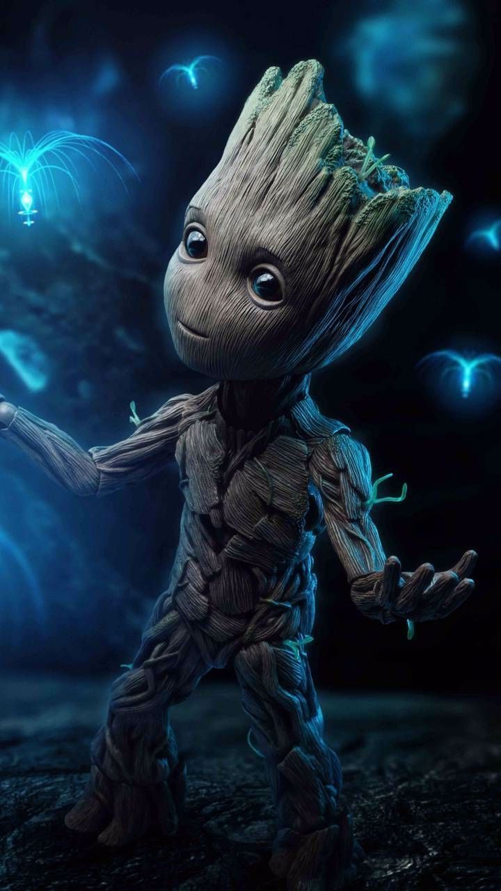 Dancing Groot Wallpaper