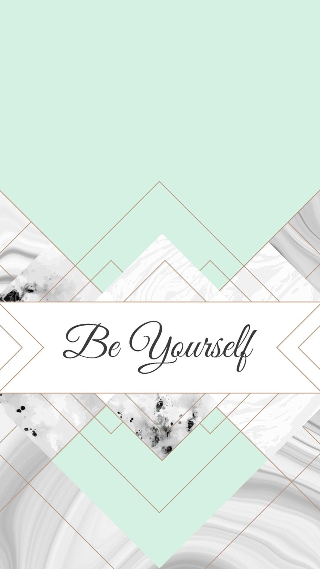 Be Yourself Marble Wallpaper 1 Be Yourself Marble Wallpaper