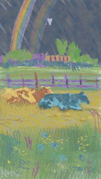 Cottagecore Paint Wallpaper 2