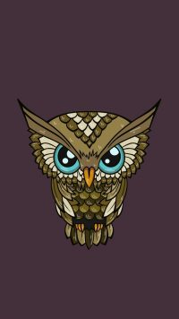 Cute Owl Wallpaper 2