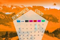 December Calendar Wallpaper 2