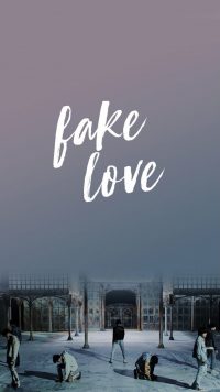 Fake Love Wallpaper BTS