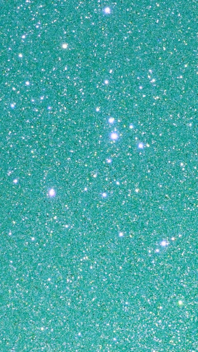 Glitter Teal Wallpaper 5