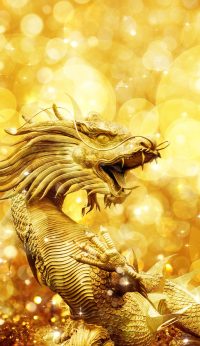 Gold Dinosaur Wallpaper