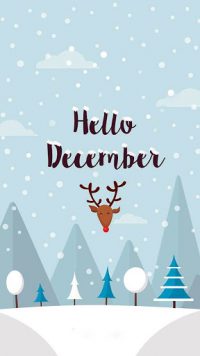 Hello December Wallpaper