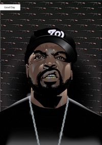 Ice Cube Cartoon Wallpaper
