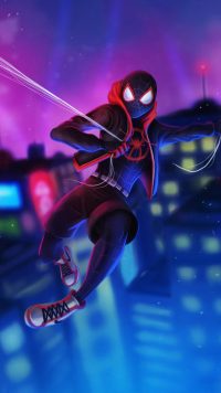 Miles Morales Wallpaper iPhone