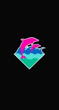 Pink Dolphin Wallpaper 2