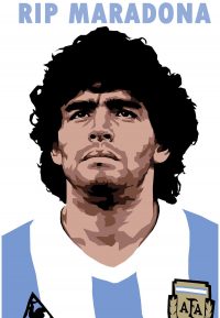 RIP Maradona Wallpaper