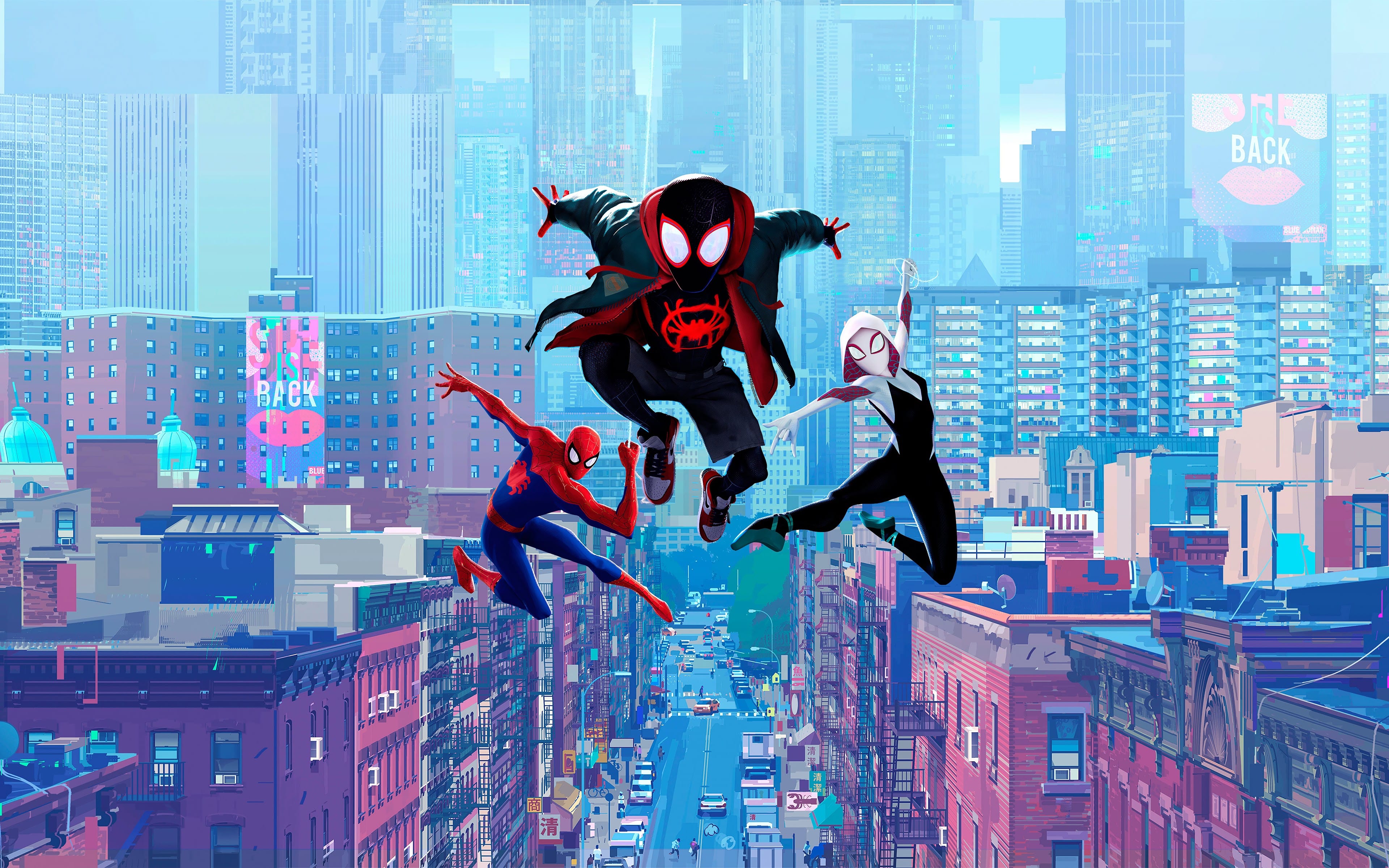 Featured image of post Spiderman Into The Spider Verse Wallpaper Hd Sorry your screen resolution is not available for this wallpaper