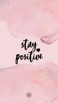 Stay Positive Wallpaper