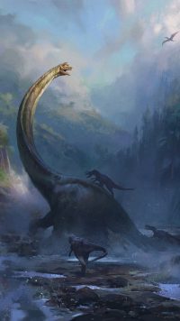 Wallpaper Dinosaur 2