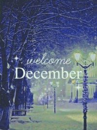 Welcome December Wallpaper
