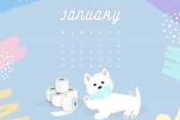 2021 January Calendar 2