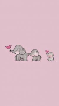Baby Elephants Wallpaper