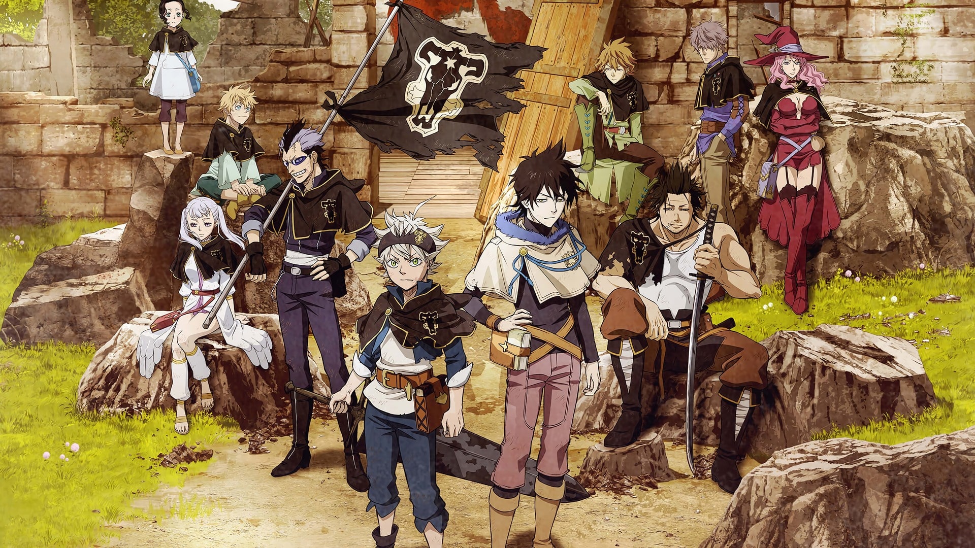 Black Clover HD Wallpaper 1 Black Clover HD Wallpaper 2