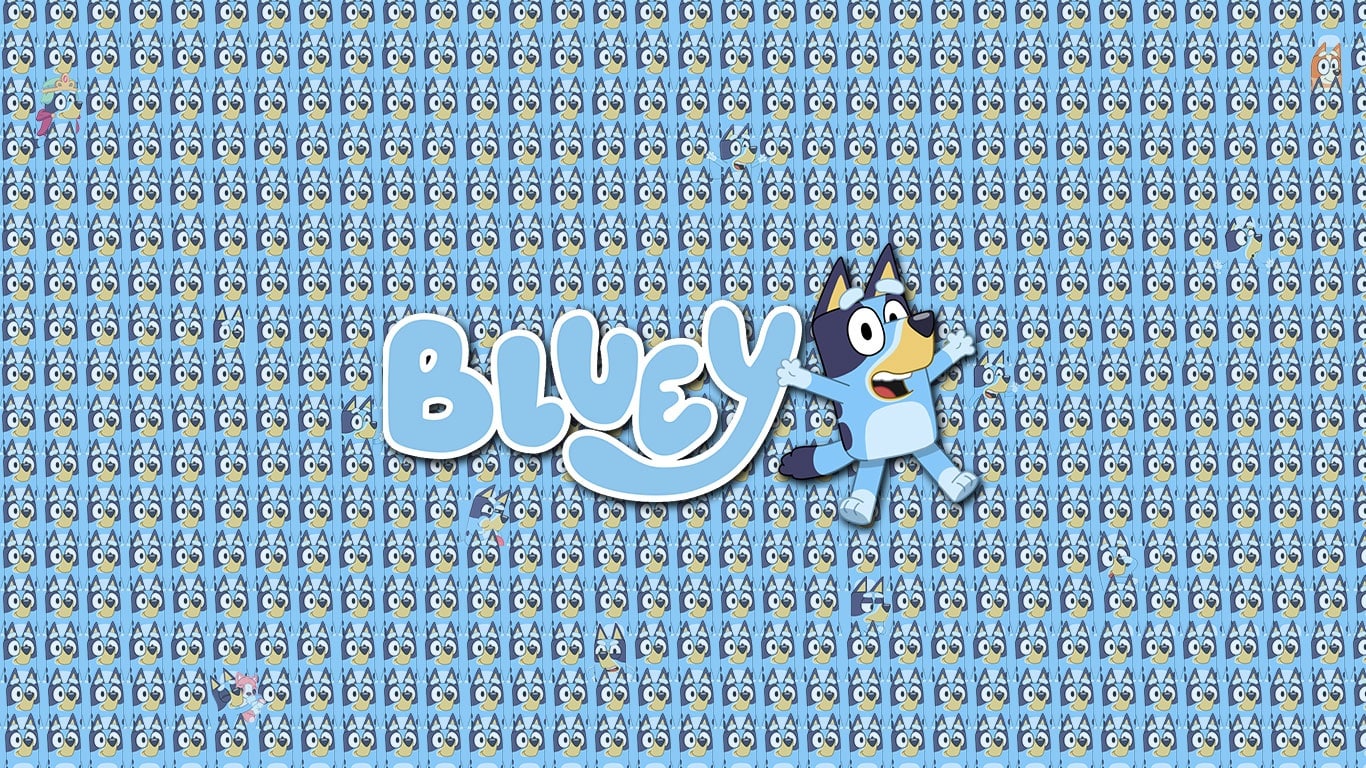 Bluey Wallpaper Desktop 2