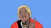 Cartoon Lil Durk Wallpaper