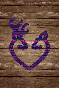 Country Girl Deer Wallpaper 2