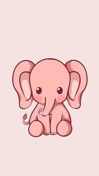 Cute Baby Elephant Wallpaper 7