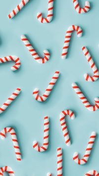 Cute Candy Cane Wallpaper 2