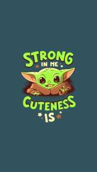 Cute Grogu Wallpaper