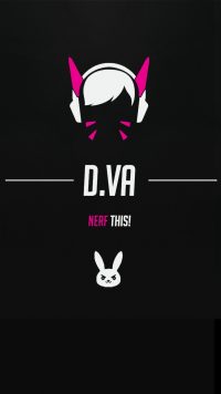 D.VA Overwatch Wallpaper