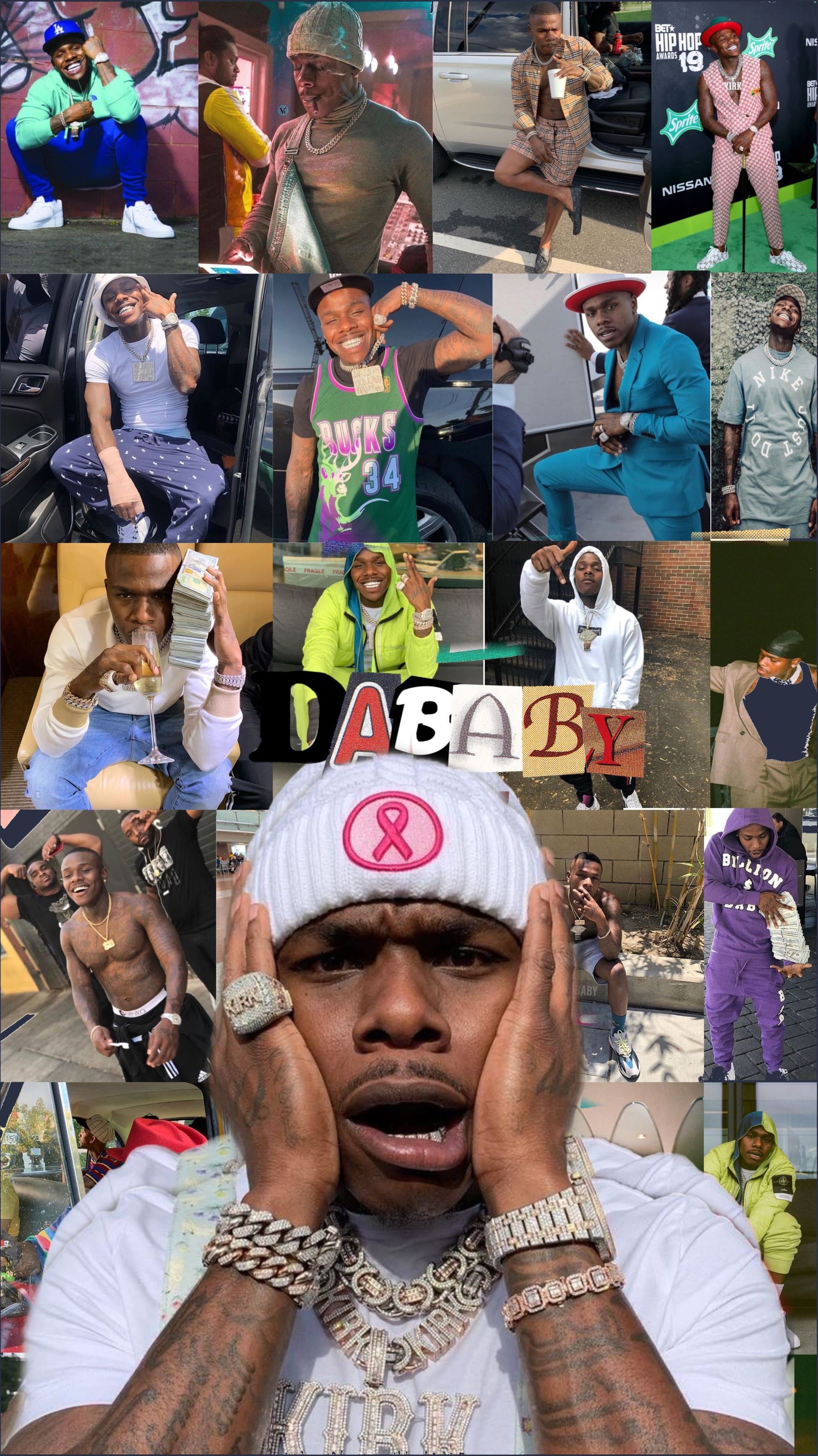 DaBaby iPhone Wallpaper