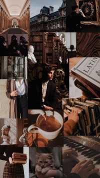 Dark Academia Lock Screen