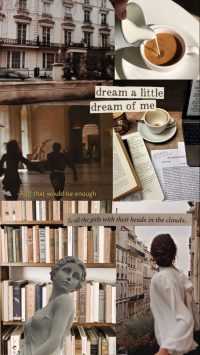 Dark Academia Lockscreen 2