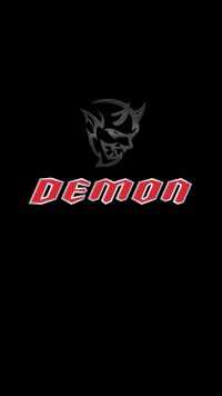 Dodge Demon Logo Wallpaper iPhone