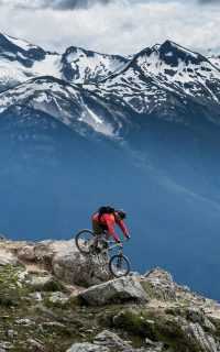 Downhill Mountain Biking Wallpaper