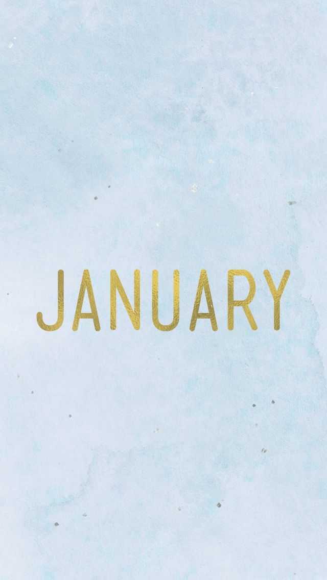 January Wallpaper iPhone