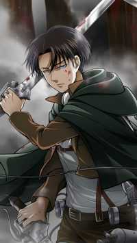 Levi Ackerman Lock Screen