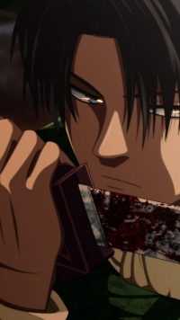 Levi Ackerman iPhone Wallpaper