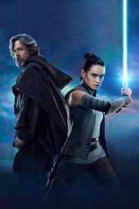 Luke Skywalker and Rey Wallpaper