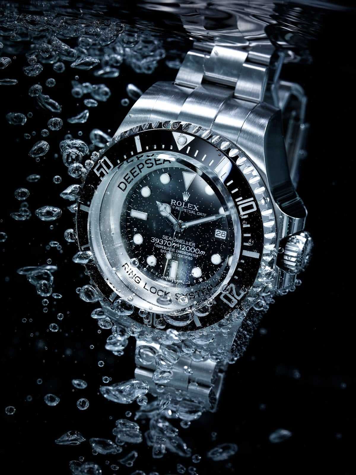 Rolex Underwater Wallpaper