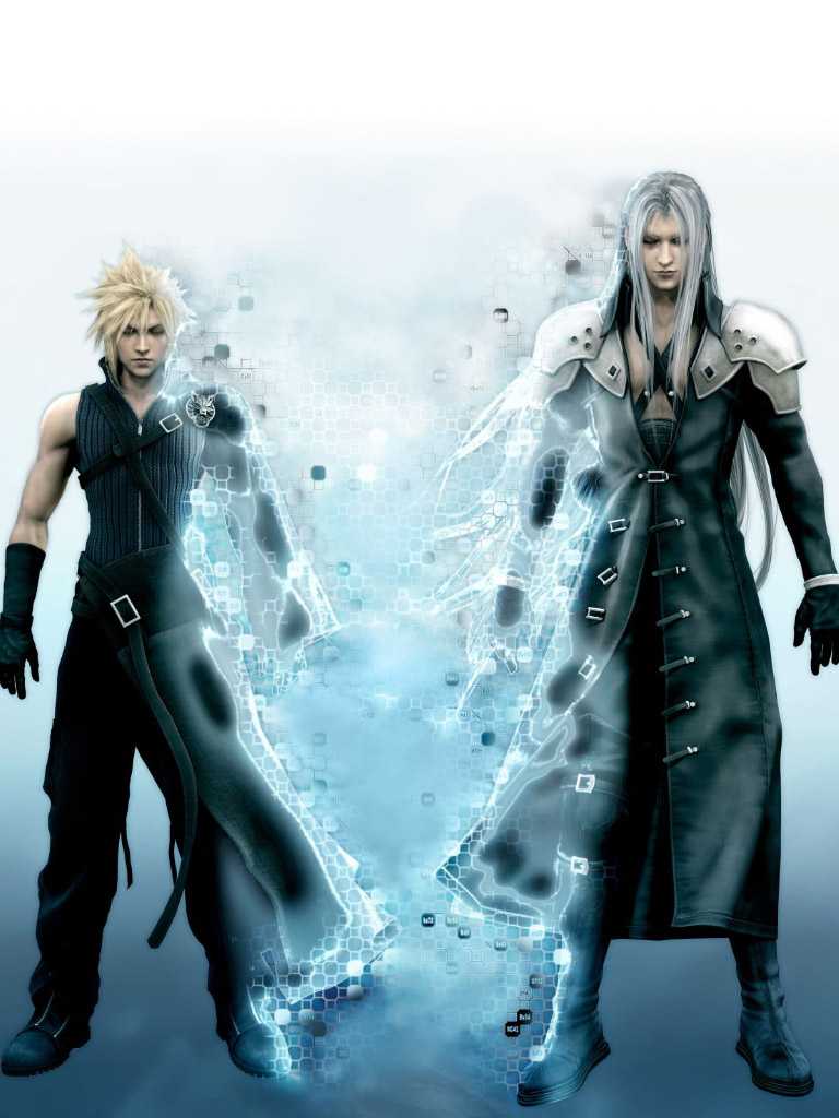 Sephiroth and Cloud Wallpaper 1 Sephiroth and Cloud Wallpaper